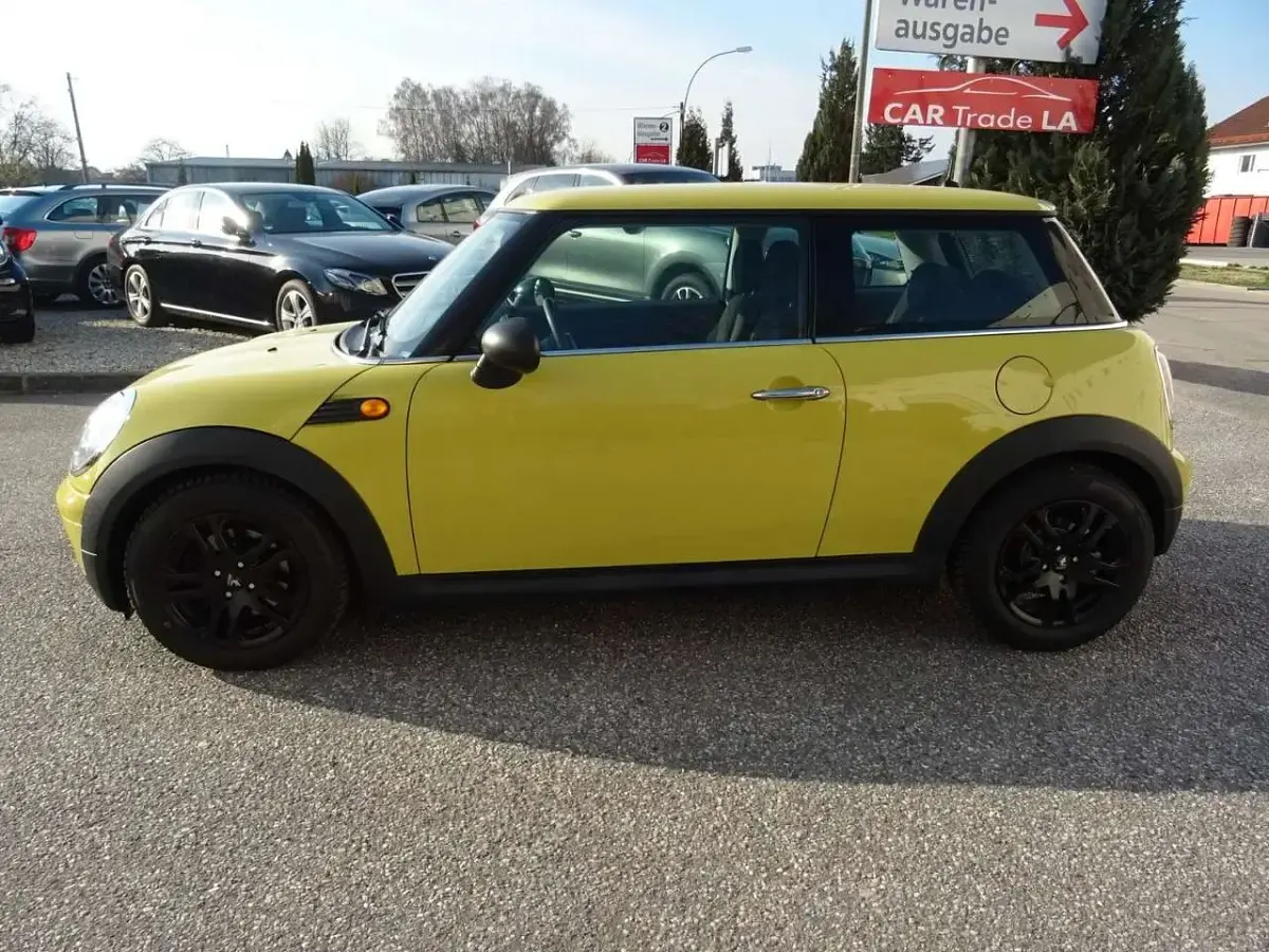 Occasion Mini ONE 75 ch (55 kW) 2010 Jaune Citadine