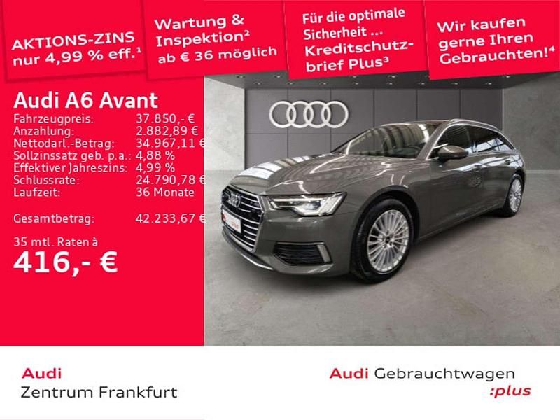 Gebraucht Audi A6 Design 299 PS (219 kW) 2023 Grau Kombi