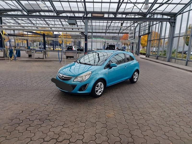Blau Gebraucht 2011 Opel Corsa Kleinwagen | 3.700 € (Fairer Preis) - Bild 1/4