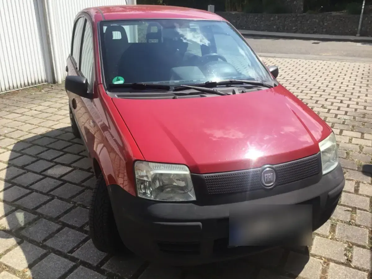 Gebraucht Fiat Panda 60 PS (44 kW) 2009 Rot Kleinwagen