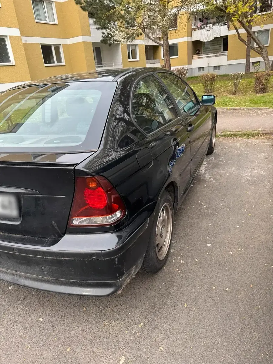 Gebraucht BMW 316 Compact 115 PS (84 kW) 2004 Schwarz Kleinwagen