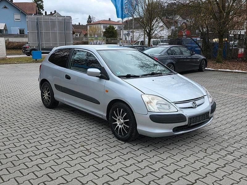 Gebraucht Honda Civic 90 PS (66 kW) 2002 Silber Kleinwagen