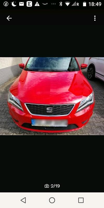 Gebraucht Seat Toledo Style 110 PS (80 kW) 2016 Rot Kleinwagen