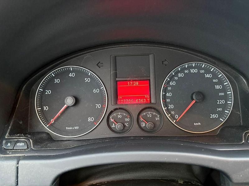 Gebraucht VW Golf Plus Cross Sportline 102 PS (75 kW) 2007 Blau Van / Kleinbus