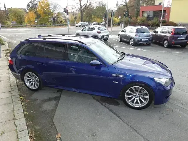 Gebraucht BMW M5 Shadowline 507 PS (372 kW) 2007 Blau Kombi
