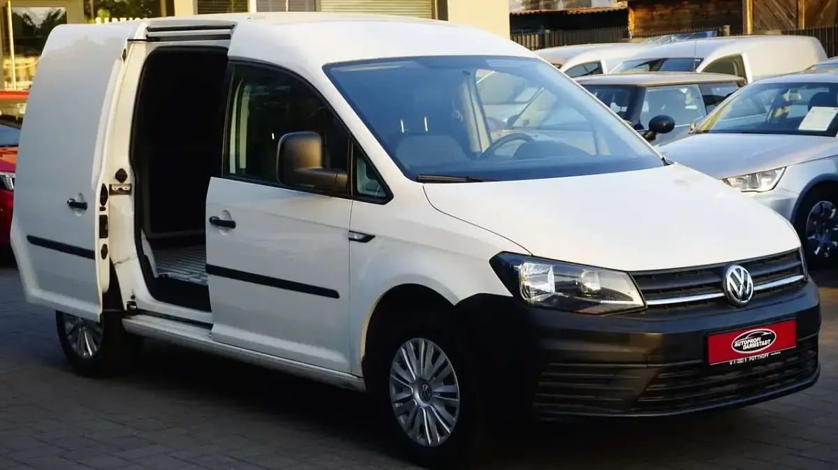 Gebraucht VW Caddy 75 PS (55 kW) 2018 Candyweiß Van / Kleinbus
