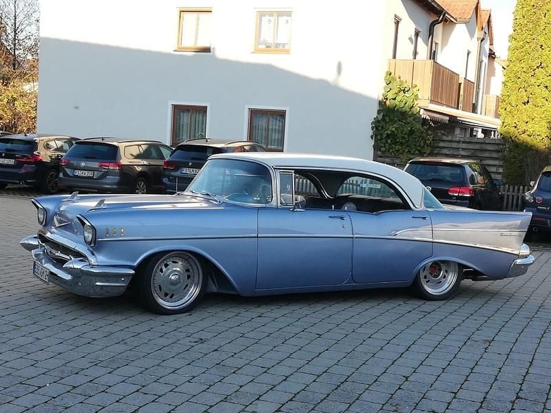 Gebraucht Chevrolet Bel Air 1957 Blau Coupé
