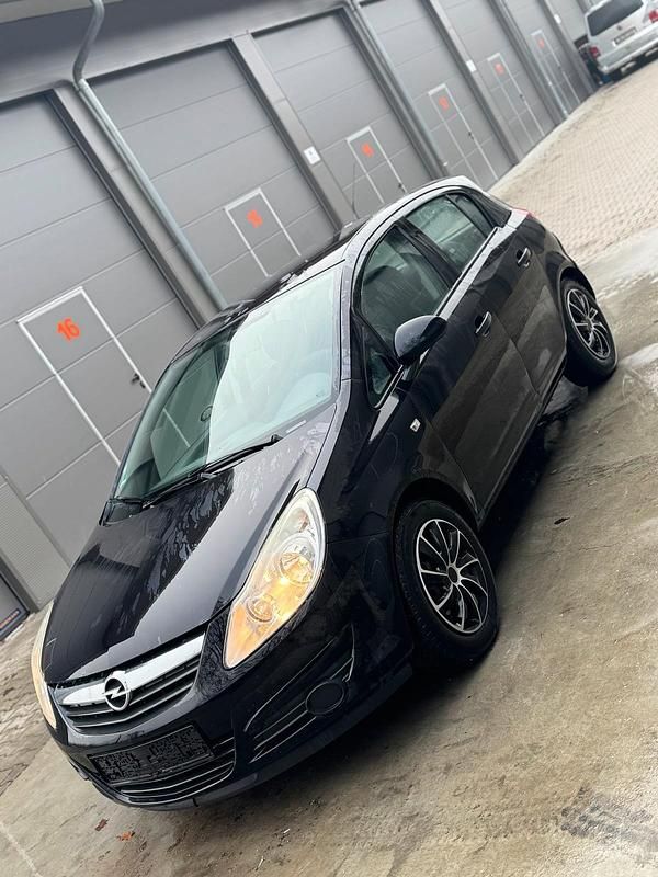 Schwarz Gebraucht 2010 Opel Corsa Kleinwagen | 799 € (Superpreis) - Bild 1/4