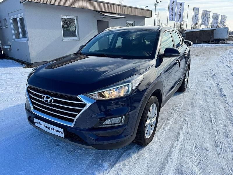 Gebraucht Hyundai Tucson Premium 177 PS (130 kW) 2019 Blau SUV