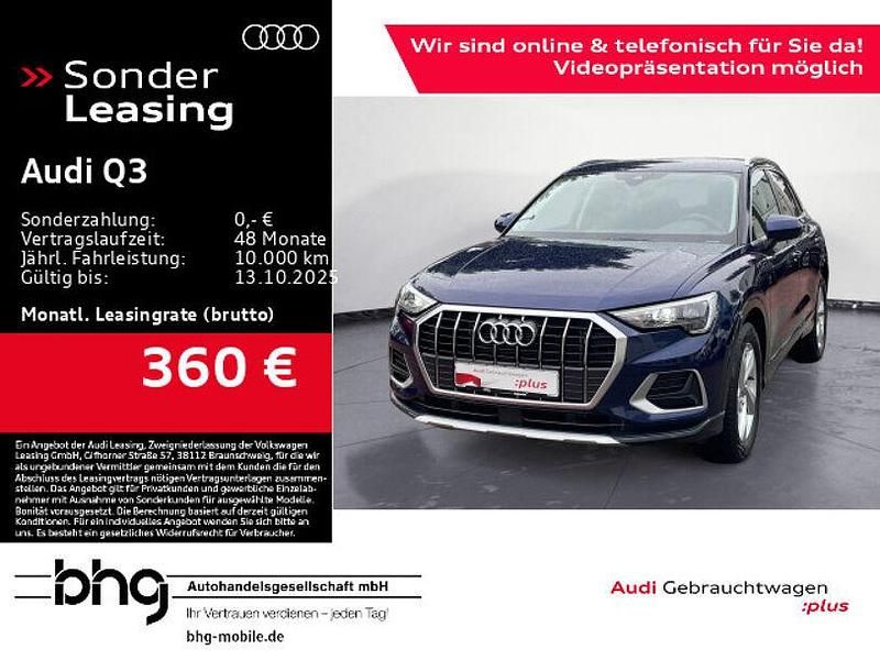 Navarrablau metallic Gebraucht 2025 Audi Q3 Advanced Plus SUV | 39.930 € (Fairer Preis) - Bild 1/4