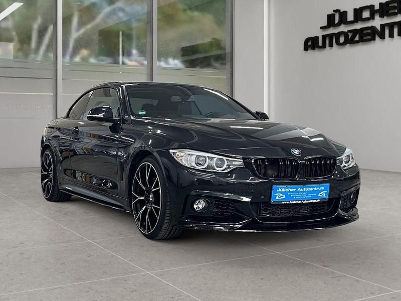 Schwarz Gebraucht 2015 BMW 435 M Sport Cabrio | 23.490 € (Superpreis) - Bild 1/4