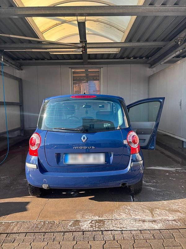 Gebraucht Renault Modus 75 PS (55 kW) 2007 Blau Van / Kleinbus