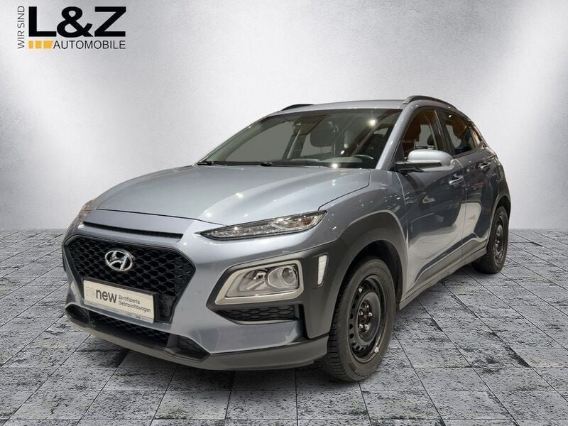 Grau Gebraucht 2019 Hyundai Kona Pure SUV | 10.980 € (Guter Preis) - Bild 1/4