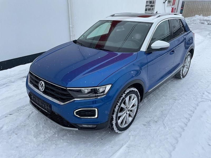 Ravennablau Gebraucht 2017 VW T-Roc Style SUV | 14.990 € (Fairer Preis) - Bild 1/4