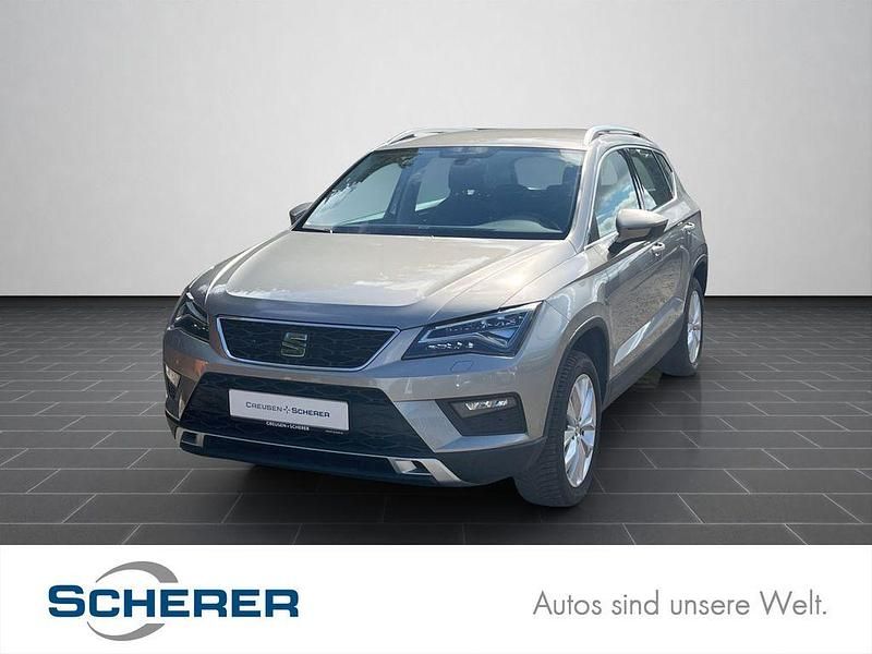 Beige (metallic) Gebraucht 2018 Seat Ateca Style SUV | 17.300 € (Fairer Preis) - Bild 1/4