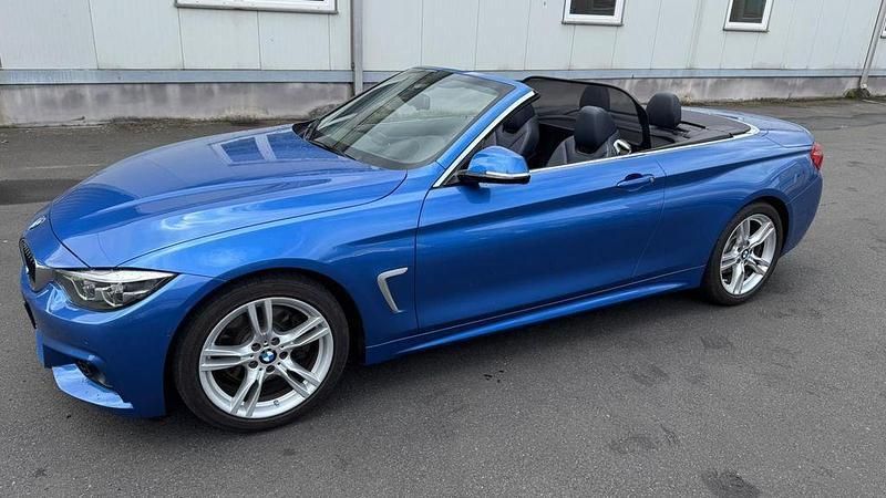 Blau Gebraucht 2018 BMW 430 Cabriolet Luxury Line Cabrio | 22.500 € (Fairer Preis) - Bild 1/4