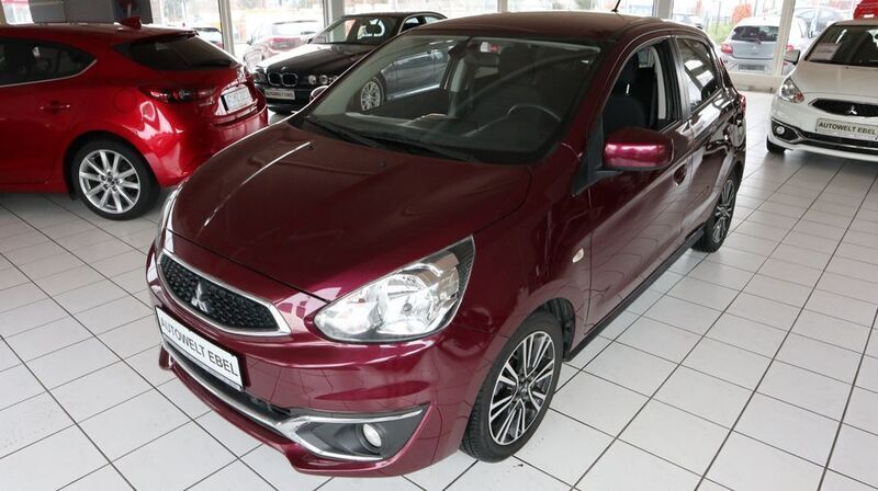 Rot Gebraucht 2018 Mitsubishi Space Star Kleinwagen | 12.410 € (Etwas zu teuer) - Bild 1/4