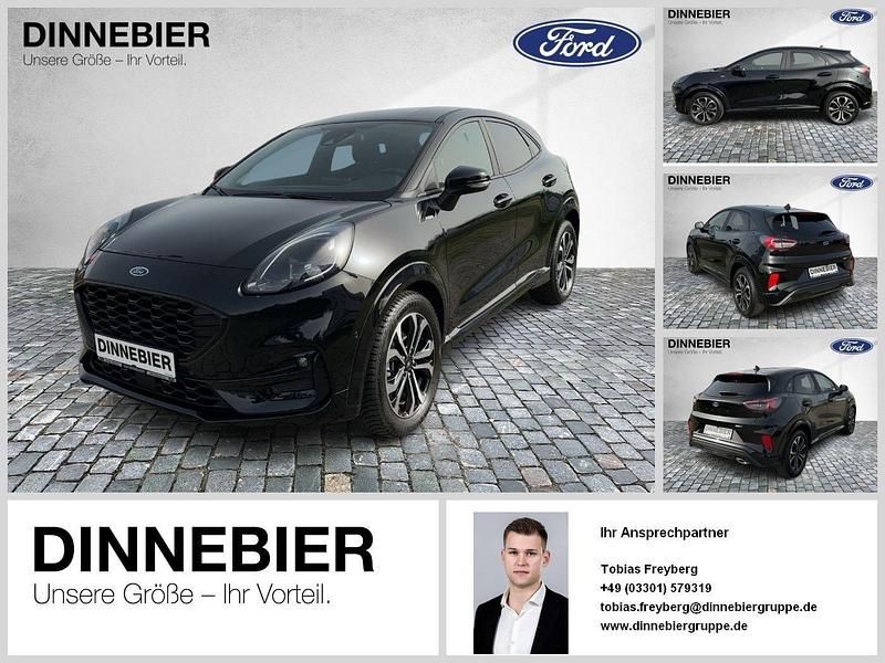Schwarz (metallic) Gebraucht 2023 Ford Puma ST-Line SUV | 22.290 € (Guter Preis) - Bild 1/2