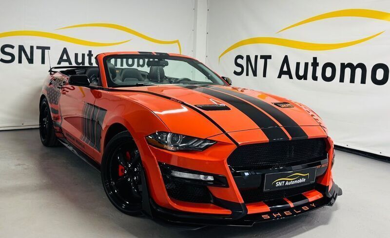 Orange Gebraucht 2015 Ford Mustang Cabrio | 27.490 € (Fairer Preis) - Bild 1/4