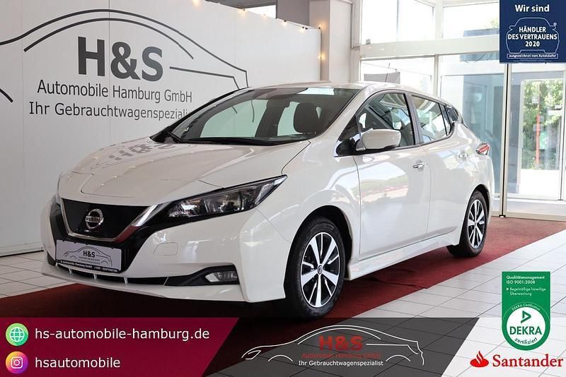 Weiß Gebraucht 2021 Nissan Leaf Kleinwagen | 14.900 € (Superpreis) - Bild 1/4