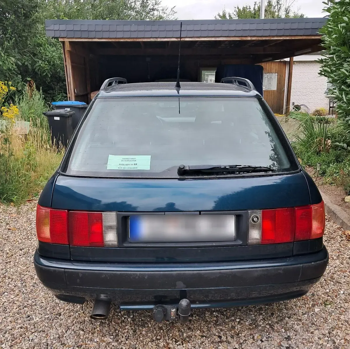 Gebraucht Audi 80 90 PS (66 kW) 1995 Grün Kombi