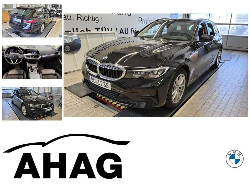 Schwarz uni Gebraucht 2021 BMW 318 Advantage Kombi | 19.499 € (Guter Preis) - Bild 1/4
