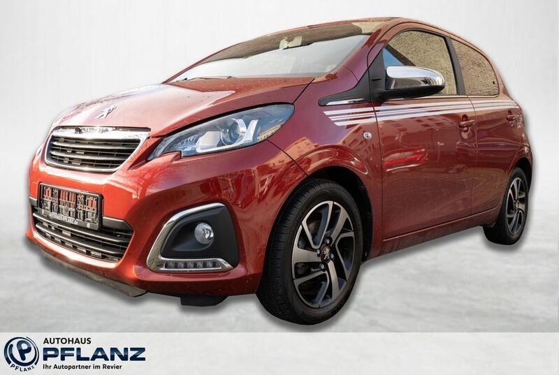 Rot Gebraucht 2019 Peugeot 108 Top! Collection Kleinwagen | 9.885 € (Fairer Preis) - Bild 1/4