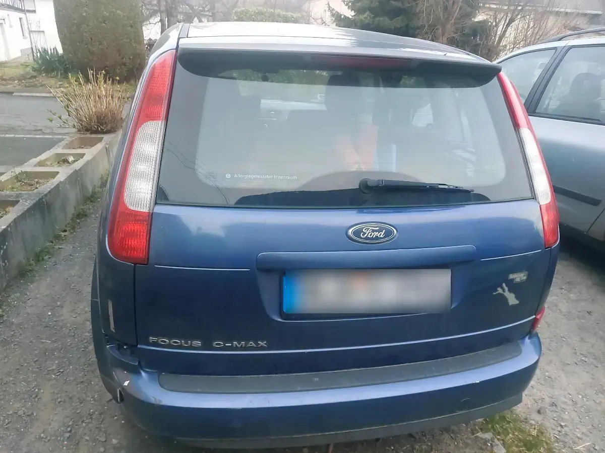 Gebraucht Ford C-MAX 101 PS (74 kW) 2005 Blau Van / Kleinbus