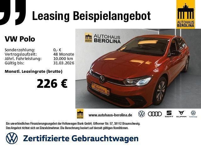 Gebraucht VW Polo Goal 116 PS (85 kW) 2025 Rot Kleinwagen