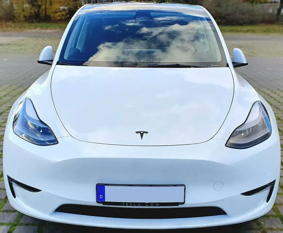 Gebraucht Tesla Model Y Long Range AWD 378 kW (514 PS) 2022 Weiß SUV