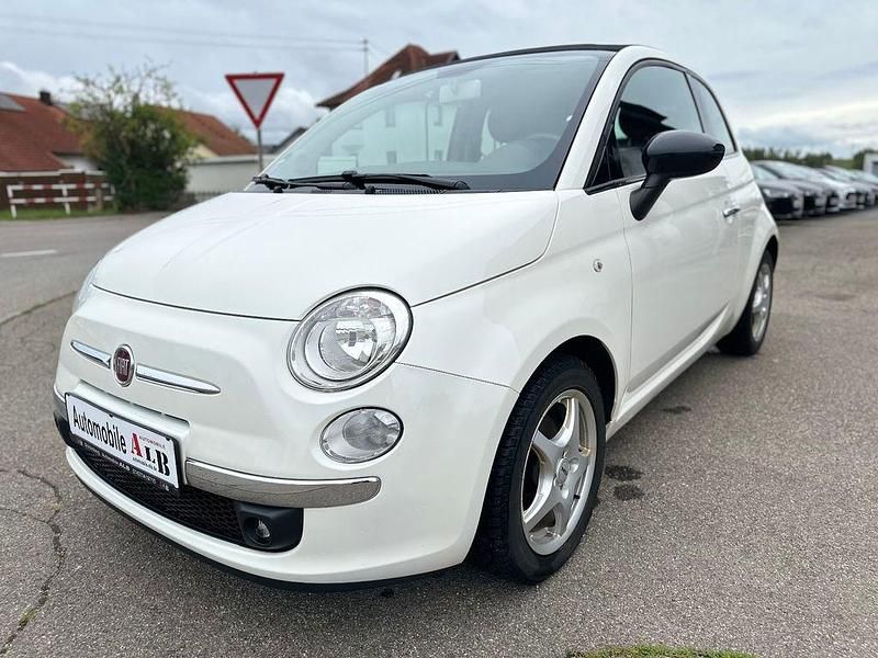 Weiß Gebraucht 2015 Fiat 500 Cabrio | 5.590 € (Guter Preis) - Bild 1/4