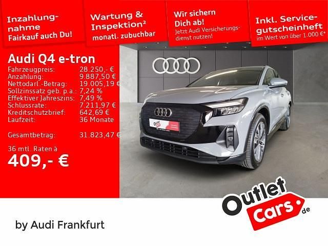 Gebraucht Audi Q4 e-tron Advanced 150 kW (204 PS) 2023 Kieselgrau SUV