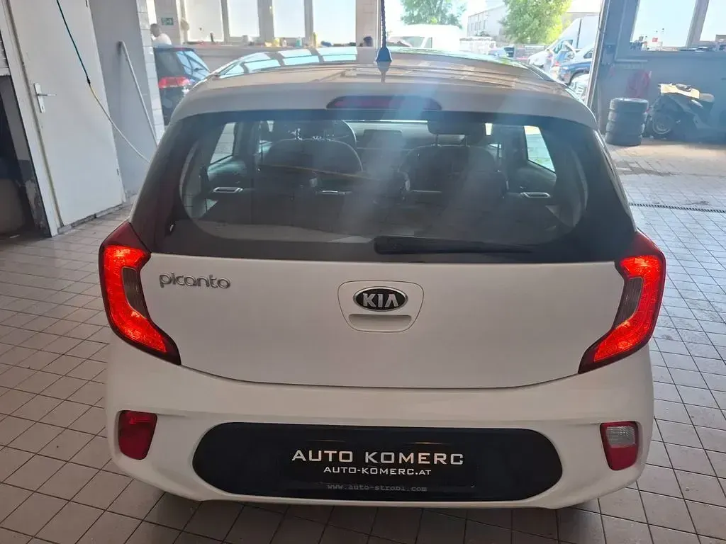Gebraucht Kia Picanto 67 PS (49 kW) 2018 Weiß Kleinwagen