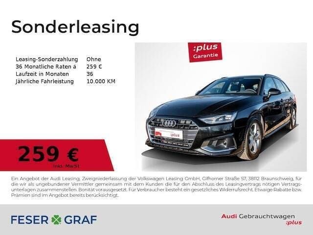 Mythosschwarz metallic Gebraucht 2024 Audi A4 Ambiente Kombi | 31.990 € (Guter Preis) - Bild 1/2