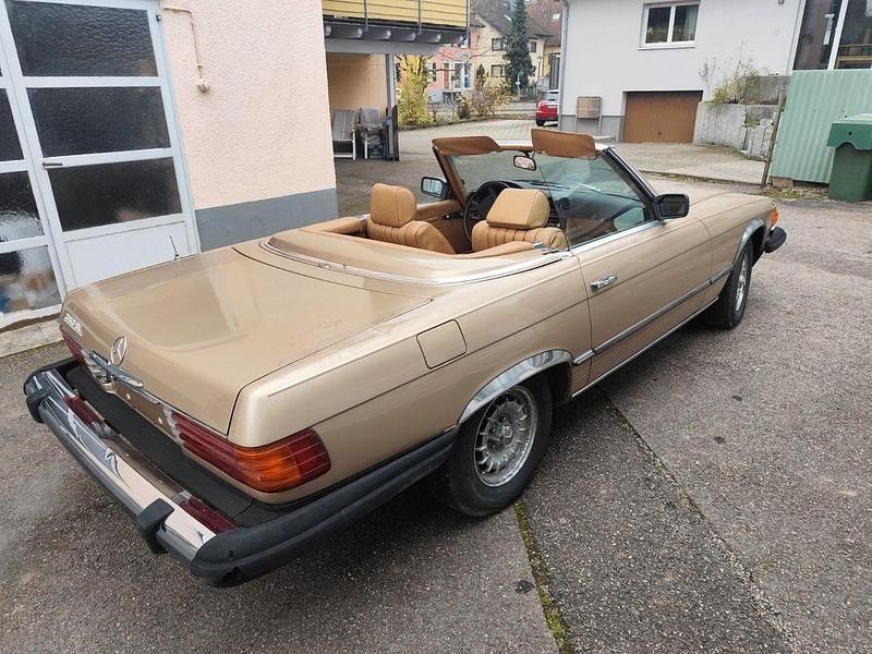 Gebraucht Mercedes SL380 1983 Gold Cabrio