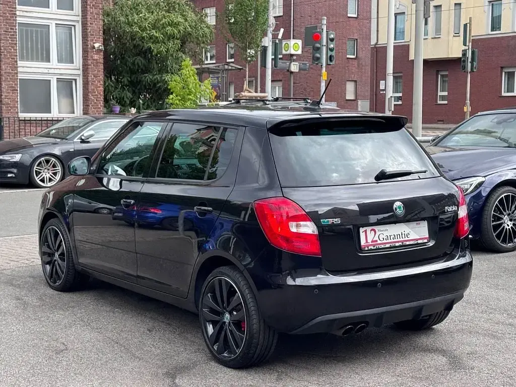 Gebraucht Skoda Fabia RS 179 PS (131 kW) 2012 Schwarz Limousine