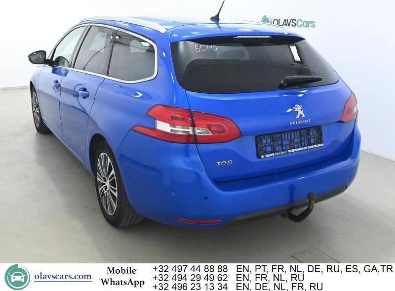 Gebraucht Peugeot 308 131 PS (96 kW) 2020 Blau Limousine