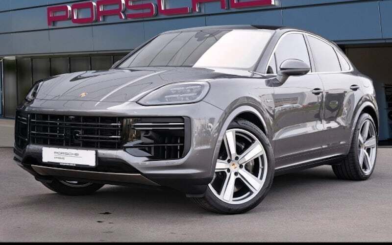 Grau Gebraucht 2024 Porsche Cayenne Turbo E-Hybrid SUV | 181.488 € - Bild 1/4