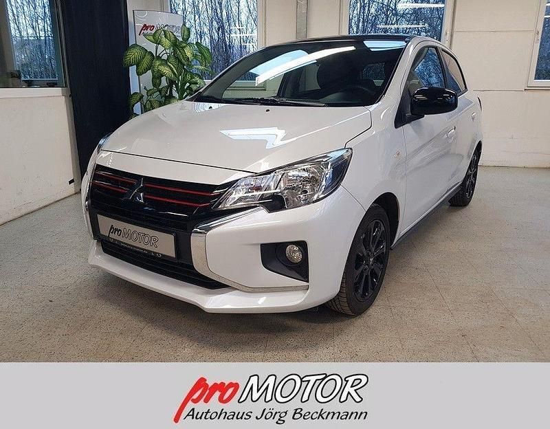 Weiß Gebraucht 2024 Mitsubishi Space Star Select+ Kleinwagen | 14.444 € - Bild 1/4