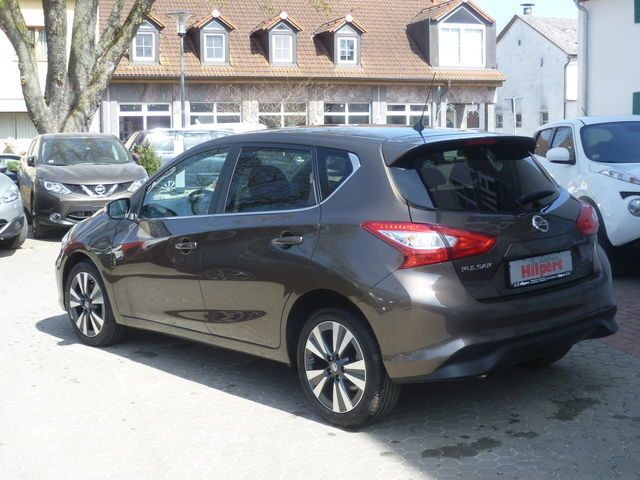Gebraucht Nissan Pulsar Acenta 116 PS (85 kW) 2015 Andere farbe metallic Limousine