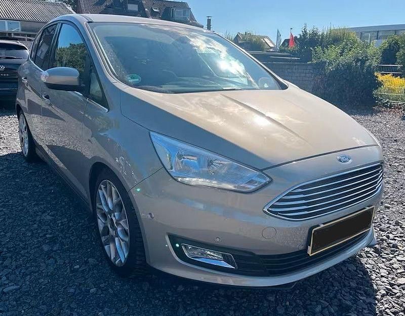 Silber Gebraucht 2018 Ford C-MAX Titanium Van / Kleinbus | 11.999 € (Fairer Preis) - Bild 1/4