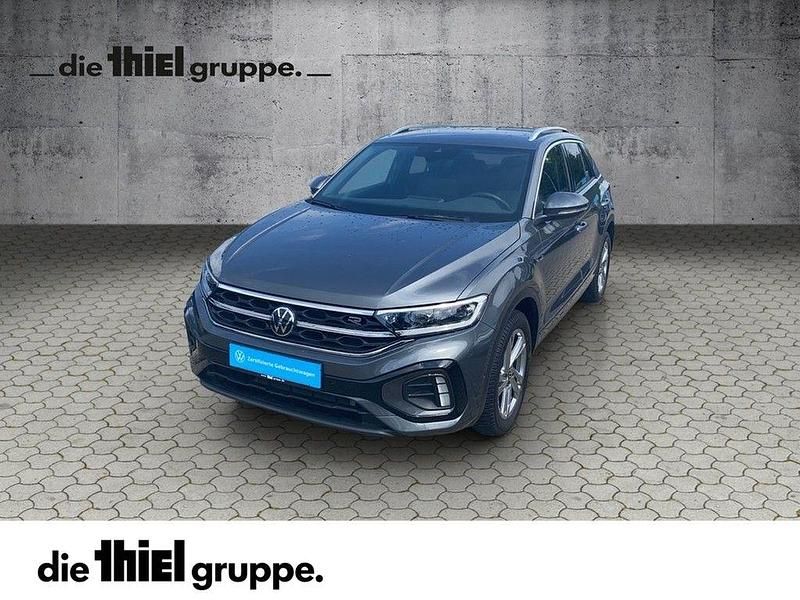Grau Gebraucht 2022 VW T-Roc R-line SUV | 23.690 € (Teuer) - Bild 1/4