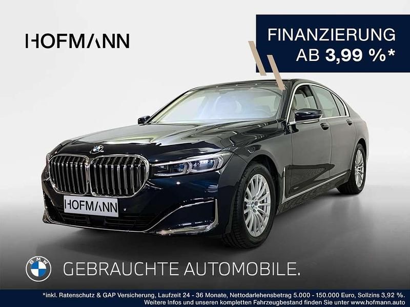Imperialblau brillanteffekt metallic Gebraucht 2020 BMW 740 Sport Line Limousine | 41.740 € (Fairer Preis) - Bild 1/2