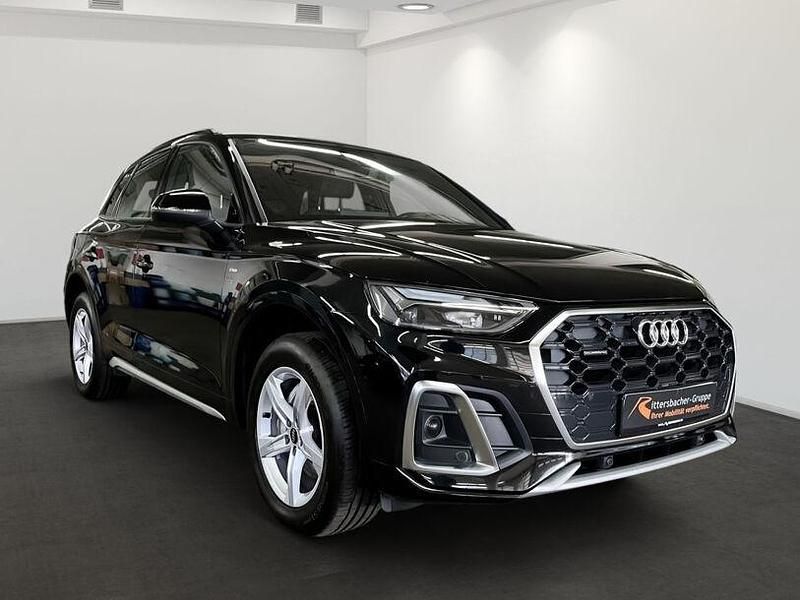 Gebraucht Audi Q5 S-Line 204 PS (150 kW) 2022 (mythosschwarz metallic) SUV