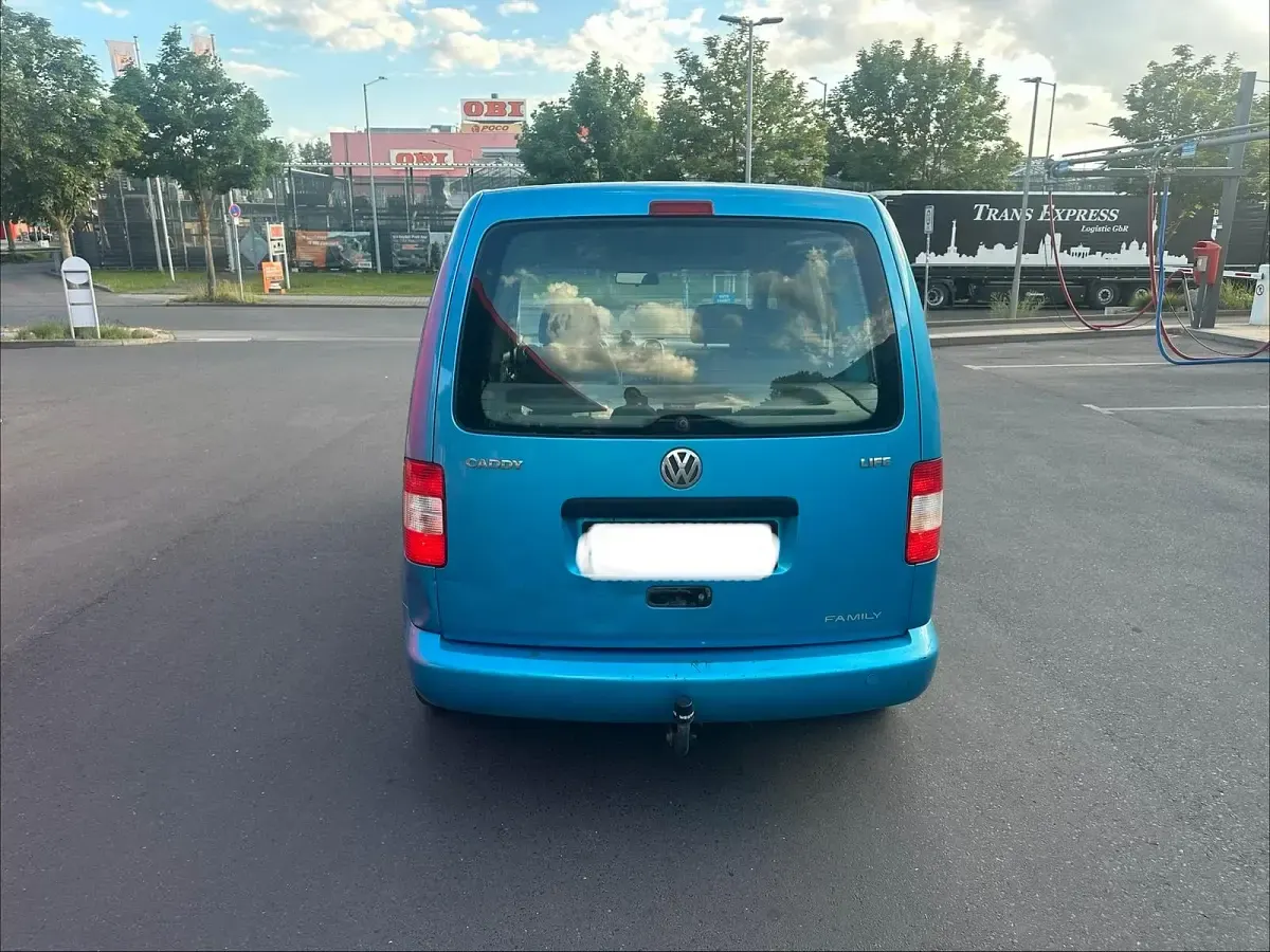 Gebraucht VW Caddy Life 80 PS (58 kW) 2007 Blau Van / Kleinbus