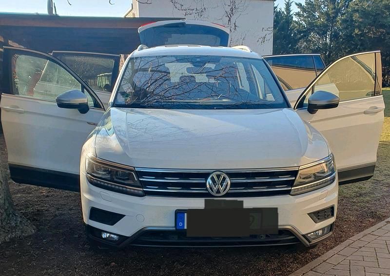 Gebraucht VW Tiguan Allspace Highline 2018 Weiß SUV