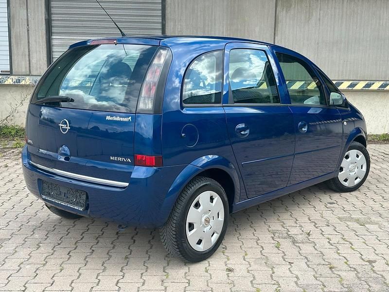 Gebraucht Opel Meriva Edition 90 PS (66 kW) 2008 Blau Van / Kleinbus