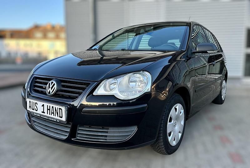 Gebraucht VW Polo United 69 PS (50 kW) 2008 Schwarz Kleinwagen