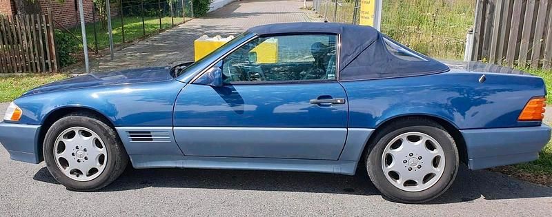 Gebraucht Mercedes SL320 231 PS (169 kW) 1994 Blau Cabrio