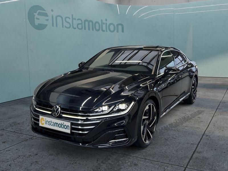 Schwarz Gebraucht 2020 VW Arteon R-line Limousine | 35.749 € (Teuer) - Bild 1/4